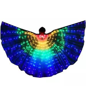 조명 댄스 LED 할로윈 코스튬 날개옷 나비 공연 밸리