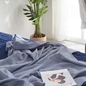 ( )그레이 150x200 싱글 여름 시어서커 냉감이불 쿨이불 시원한 홑겹 얇은 이불 홑이불