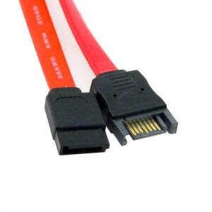 HDD 직렬 ATA 암 변환기 데이터 케이블, 연장 코드, 컴퓨터 하드 디스크용, 7 핀, 0.5M