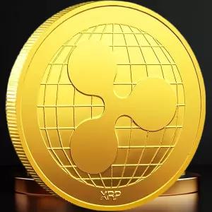 SNKVAUP 금도금 리플 XRP 코인 실물 암호화폐 기념 애호가 비트코인 및 이더리움 팬 참신한 취미 전시 선물