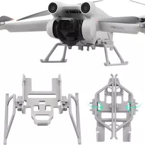 토시이콥 미니 3 프로 랜딩 기어 폴더블 - DJI 매빅 드론 액세서리 연장 키트 퀵 릴리스 다리용