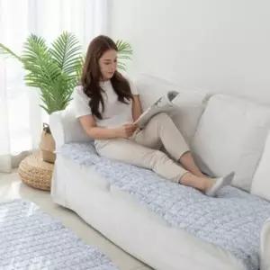 2인-6인 냉감 인견 소파패드 소파매트 소파커버 깔개