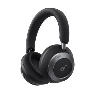 SOUNDCORE SPACE ONE PRO BY ANKER의 초고속 무선 포함 노이즈 6개의 디자인 무손실 접이식 고해상도 슈퍼 캔슬링 헤드폰 60H 구동되는 충전 오디오 헤드폰 적응형 액티브 케이스 마이크로