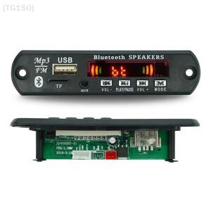 F2-TG150 무선 블루투스 5.0 5V MP3 보드 차량용 오디오 USB TF FM 모듈 플레이어(리모컨 포함)