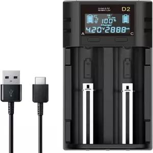 스마트 18650 배터리 충전기 충전식 14500 18500 18700 20700 21700 22650 26650 1.2V Ni-MH/Ni-Cd AAA C