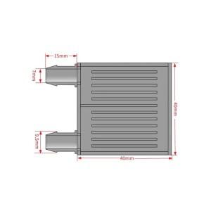CPU 수냉 블록, 알루미늄 컴퓨터 라디에이터, 그래픽 카드, 하드 디스크, 반도체 방열판, 열교환기