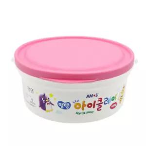 아모스 탱탱 아이클레이 대용량 버킷 400g (분홍)완구 장난감 만들기 만들기놀이