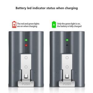 링비디오용 리튬 이온 배터리, 초인종, 4 3/2 스틱 업 캠 2 세대 및 3 3.65V, 6800mAh,
