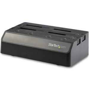 STARTECH COM 4베이 USB TO SATA SSD 5인치 도킹 HDD 로딩 도크 III 드라이브 스왑 외장 하드 스테이션 10GBPS