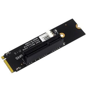 NGFF M.2 에서 PCI-E 4X SATA 전원 라이저 X1 X4 X8 인터페이스 어댑터 카드와 호환 가능