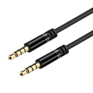 HiFi AUX 케이블 3.5mm 오디오 스피커 호환 기타 용 잭 금도금 보조 자동차 헤드폰