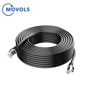 Cctv Poe Ip 카메라 시스템용 야외 방수 케이블 와이어 이더넷 네트워크 Rj45 패치 18M 30M 50M