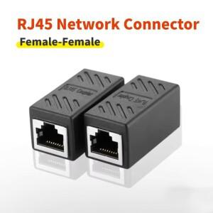 151020개 RJ45 커플러 이더넷 케이블 어댑터 커넥터 Cat7 Cat5e 연장 암-암