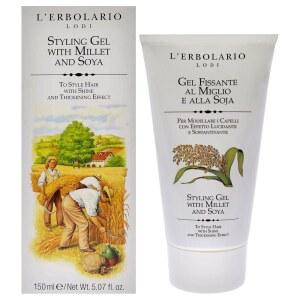 ERBOLARIO MILLET AND 관리하기 광택 모발 모든 리치 스타일링 농축 143 크리미 어려운 유형의 영양과 모양 7G 5온스 헤어 스타일 효과 컨트롤 SOYA 제공