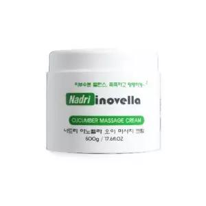 이노벨라 마사지크림 오이 영양 보습 500g 용크림 맛사지 페이스 얼굴 얼굴팩 크림팩 야채 피부관리
