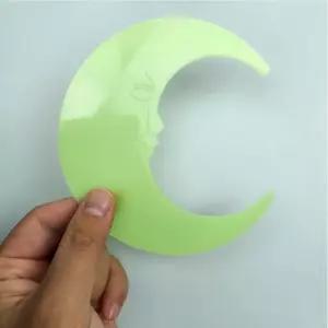 데코스티커 아이방 야광 달 별 형광 인테리어 벽지 DIY 자재 용품