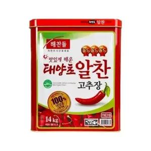 해찬들 알찬 고추장 14kg