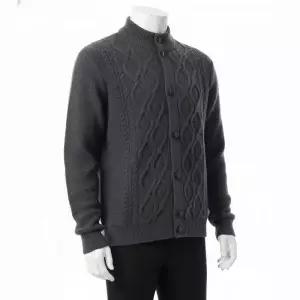 세인트제임스 25FW 우스터 케이블 가디건 차콜 SAINT JAMES Uster Charcoal 753458