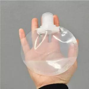 화장품케이스 여행용 소분 파우치 팩 50ml 휴대용 플립 뚜껑 원형 공병