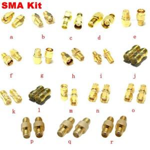 SMA-SMA 수컷 암컷 스트레이트 커넥터 RPSMA-RP-SMA 어댑터 RF 와이파이 GPS 4G GSM 안테나 1 개