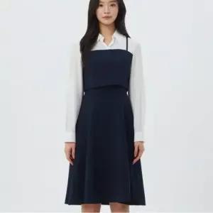 백화점 플라스틱아일랜드 셔츠 뷔스티에 원피스 PS2WO361