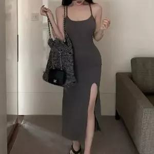[하프클럽/]스판 원피스 롱 끈나시 데일리 여름 원피스