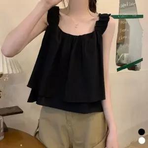 [하프클럽/]나시 프릴 블라우스 여성 나시룩