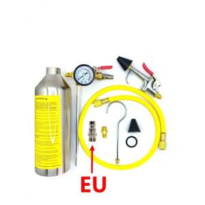 자동차 에어컨 청소 캐니스터 병 A/C 시스템 플러시 세트 JP EU US