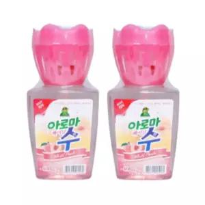 아로마수 방향 탈취제 피치 1+1방냄새제거 실내 섬유 화장실제 옷탈취제 옷장 집안 차량용제 차제 천연 강
