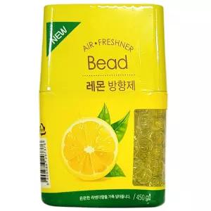 답답했던 공간 상큼하게 터지는 레몬향 탈취제 450g 냄새제거 실내 냉장고 공기 옷장 다용도 실내용 욕실