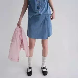 백화점 에잇세컨즈 여성 버클 데님 스코트 블루 356427SM5P