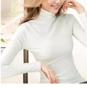 [하프클럽/]여성 피치기모 터틀넥 티 이너 목폴라