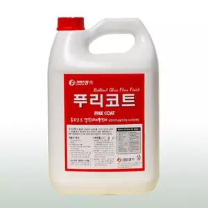푸리코트 갤런3.75리터광택제 세제 바닥 왁스 청소 입주 청소용 다용도세정제
