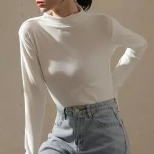 [하프클럽/]여성 목폴라 하프넥 반목 이너 폴라티 가을 겨울