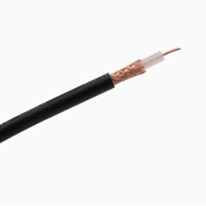 RG58 케이블 유연한 저손실 동축 4G GSM 안테나 검정색 50옴 50-3 RF 피그테일