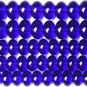 4mm 90pcs 라피스 블루 유리 스톤 비즈 보석용 원형 루즈 스페이서 크리스탈 에너지 힐링 파워 DIY 팔찌