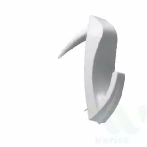 코브라앙카 중 백색 4개입 액자후크 벽고정걸이 벽걸이후크 벽행거