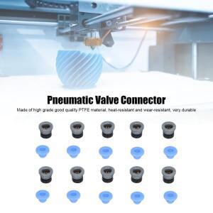 공압 밸브 커넥터 10세트 VORON 압출기 용 헤드 3D프린터 액세서리 PTFE ECAS04