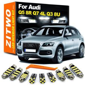 ZITWO Canbus LED 인테리어 돔 독서 등 트렁크 램프 키트 audi 호환 Q3 8U Q5 8R Q7 4L 2008