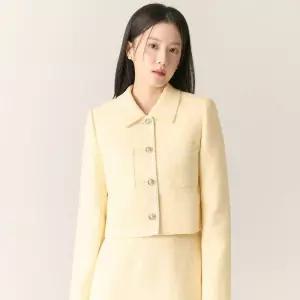 백화점 로엠 카라 트위드 자켓 RMJKF23S51