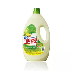 이츠웰 주방세제 그린알로 3kg 4개세정액 세정제 대용량 용세정제 식당 업소용 설거지 버블 다용도 다목적