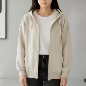 [하프클럽/]후드 집업 점퍼 기모 오버핏