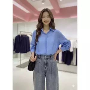 [롯데백화점]SOUP 루즈핏 베이직 카라 셔츠 SC5LS30
