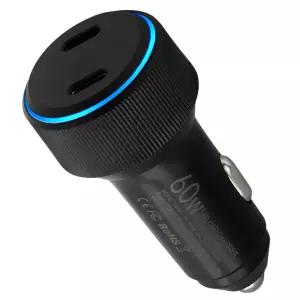 자동차 고속 충전기 C타입 2구 시거잭 PD 60W C72 시가 차량용 시거 USB 용용품