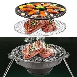 [하프클럽/]캠핑 화로그릴 가방 포함 원형