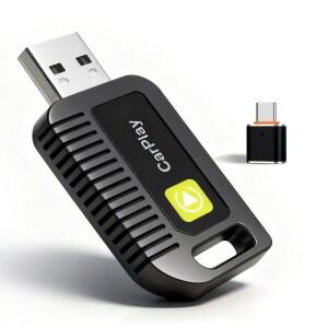 IPHONE용 무선 카플레이 어댑터 유선에서 카플레이용 10 지연 플러그 USB 없음 제공 연결 IOS 자동 플레이 화면 호환되는 TYPE 포트