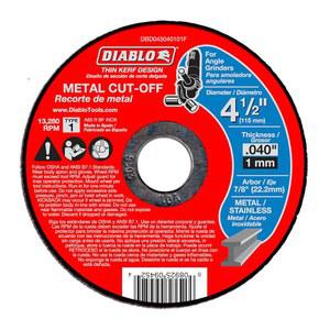 DIABLO 금속 컷오프 10팩