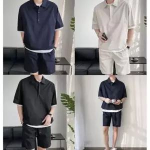 트레이닝복 츄리닝 남성 아노락 반팔 반바지 상하의세트 KK990