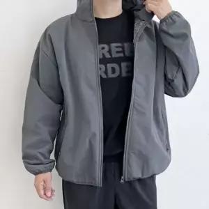 [하프클럽/]남자 기모 집업자켓 겨울 점퍼 오버핏