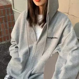 [하프클럽/]후드집업 기모 후드 점퍼 후드티 여성 남성